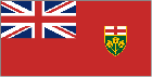 Ontario, Provinz Flagge